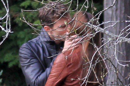 FOTOS RODAJE 14 octubre: Christian besa a Ana en el bosque