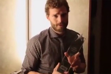 Jamie Dornan agradece el premio IMDb Estrella Revelación de 2014