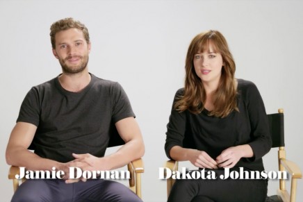 Vídeo preguntas y respuestas a Dakota Johnson y Jamie Dornan para Glamour USA (marzo 2015)