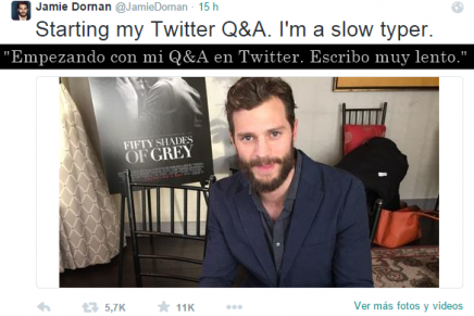 Jamie Dornan hace un Preguntas y Respuestas en Twitter (En español)