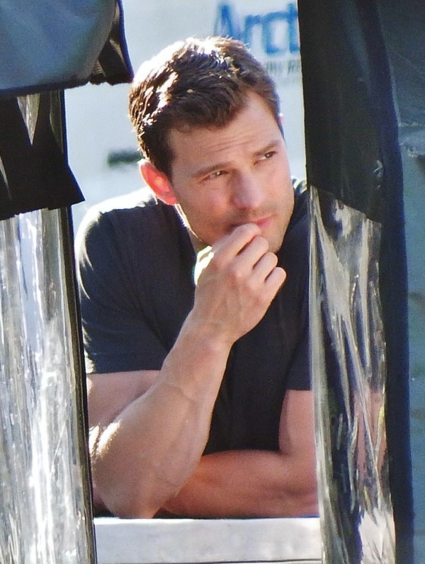 52042655 Actor Jamie Dornan was seen filming crash scenes in the helicopter Charlie Tango in Vancouver, Canada on May 2, 2016. Jamie's wife Amelia Warner is reportedly getting jealous of co-star Dakota Johnson's and Jamie chemistry on set. FameFlynet, Inc - Beverly Hills, CA, USA - +1 (310) 505-9876